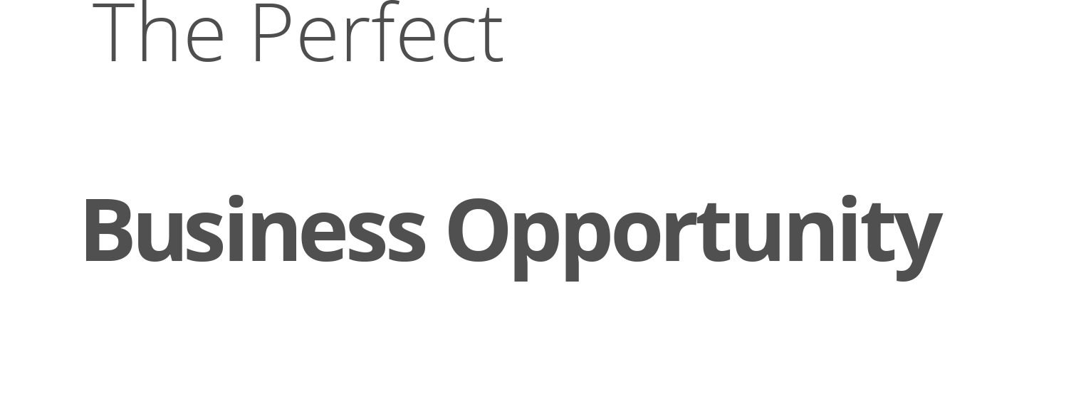 The Perfect Health & Wellness Business Opportunity at the Perfect Time